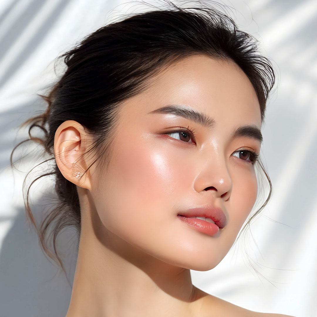 Radiant skin with natural glow